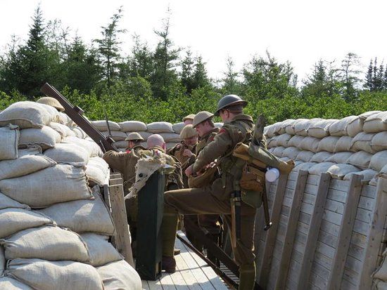WWI Trench Replica